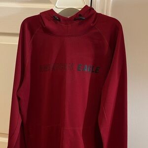 American Eagle Outfitters Red Hoodie